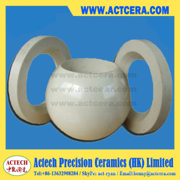 99%/99.5% Al2O3/Alumina Ceramic Ball Valves and Seats